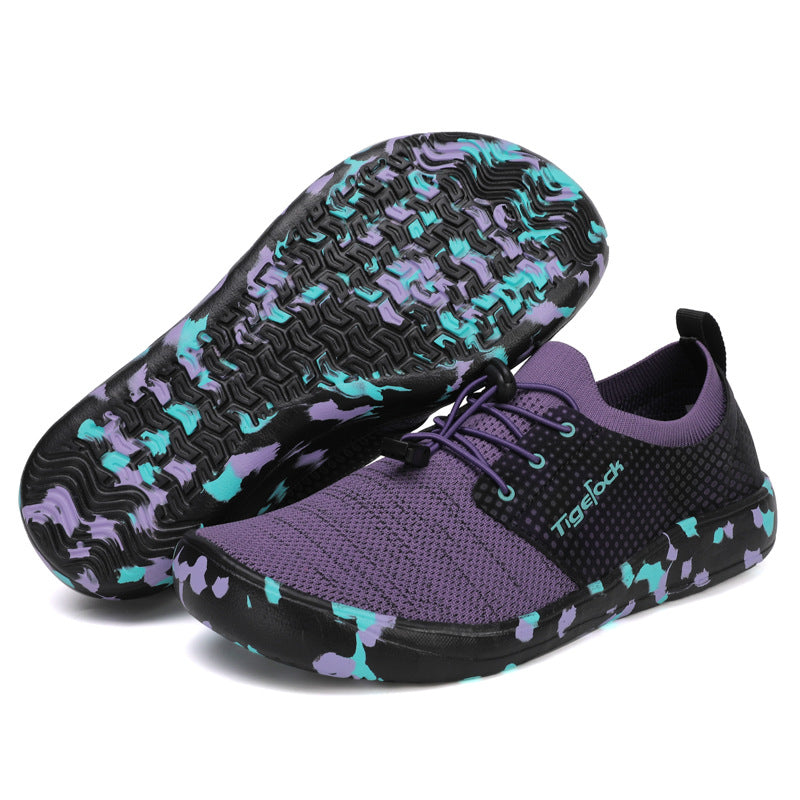 Unisex Wide-Toe Mesh Slip-On Shoes