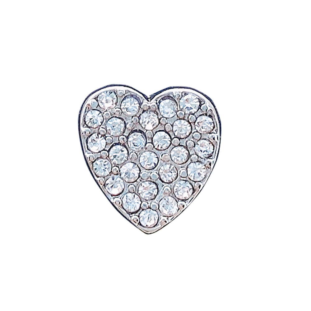 Decorative Silver-Tone Brooch