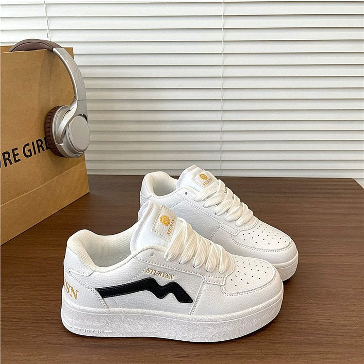 Women's Retro White Casual Sneakers
