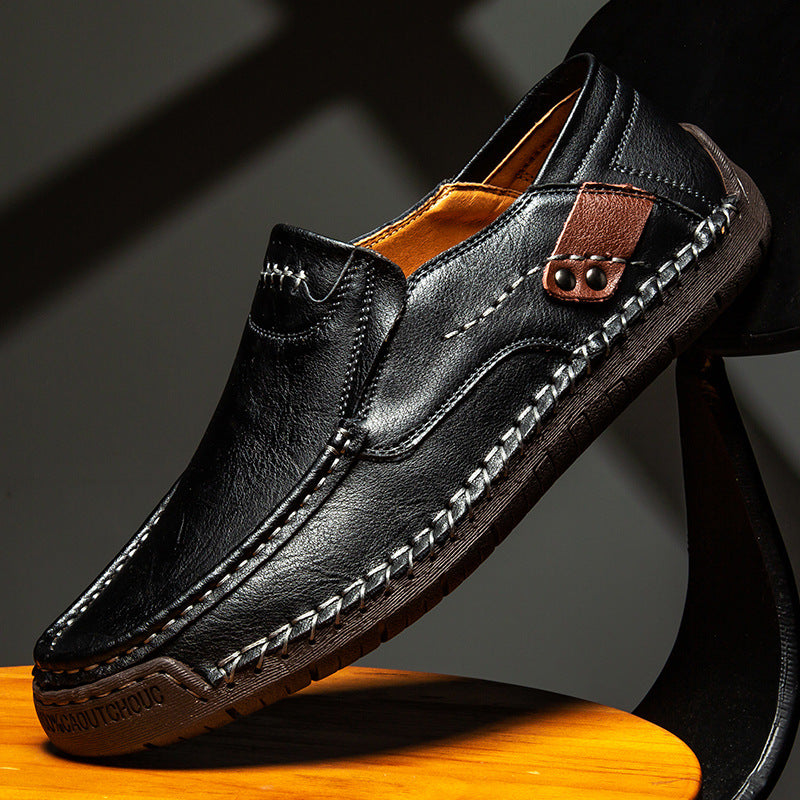 Men's Soft-Sole Business Casual Loafers — product view