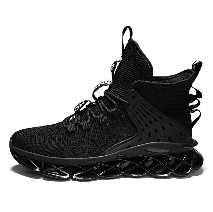 Men's High-Top Woven Sneakers — product view