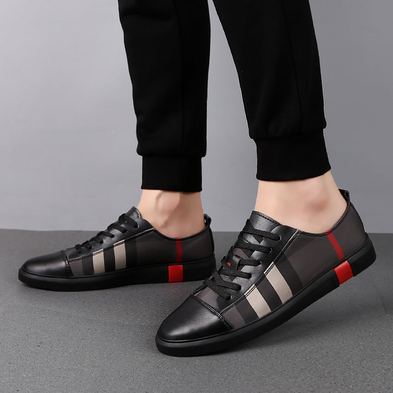 Leather Slip-On Loafers — product view
