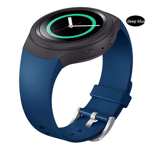 Solid-Colour Replacement Sport Watch Strap