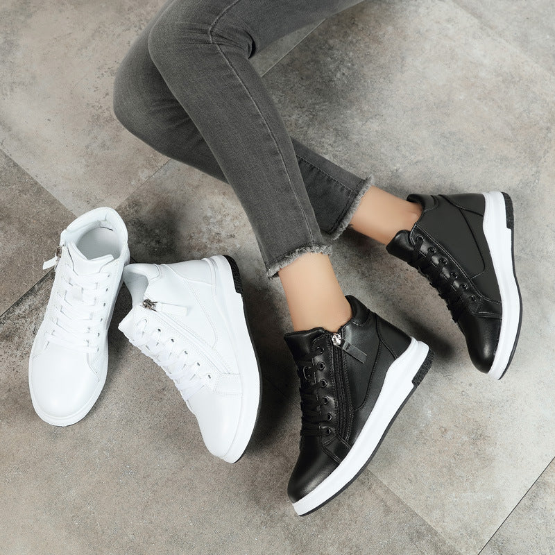 Black Casual Skate-Style Shoes