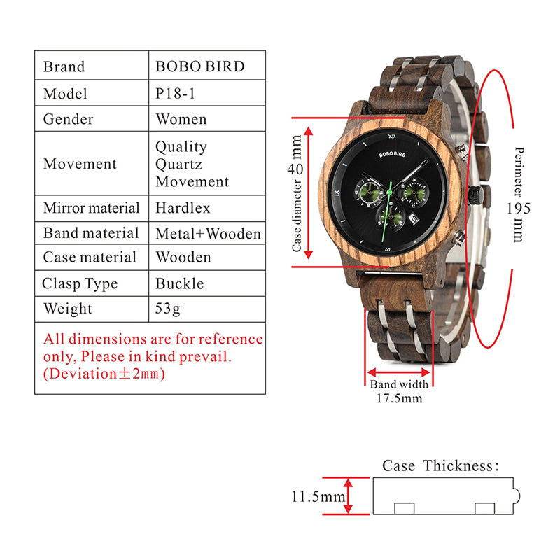 Men's Wooden Watch
