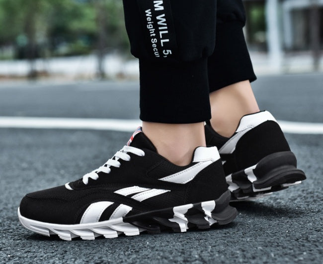 Men's Mesh Sculpted-Sole Sneakers