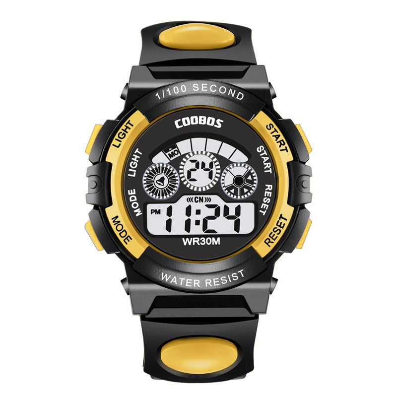 Colour-Light Digital Watch