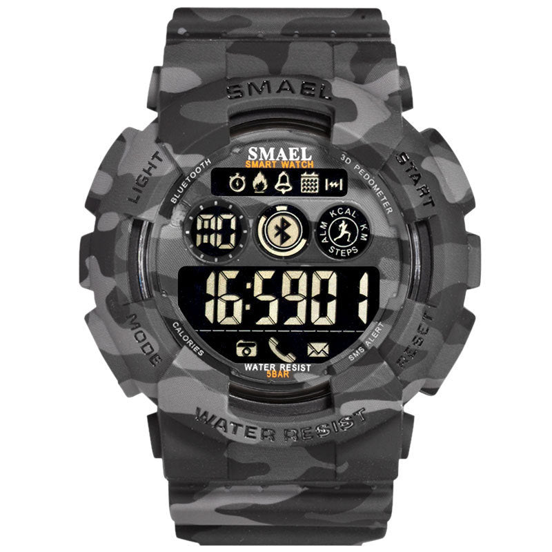 Multifunction Rubber-Strap Sports Watch