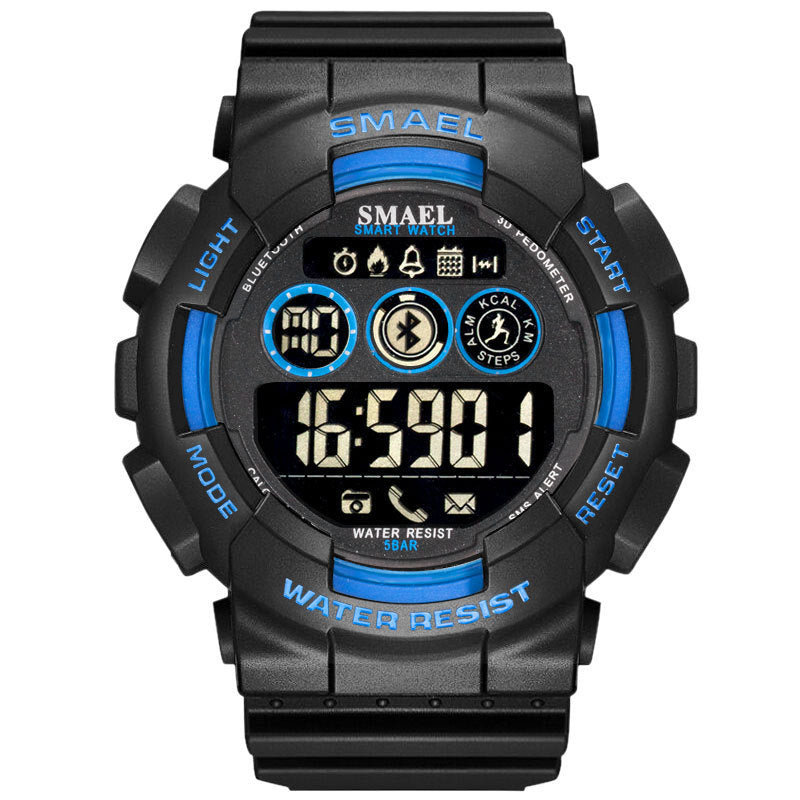 Multifunction Rubber-Strap Sports Watch
