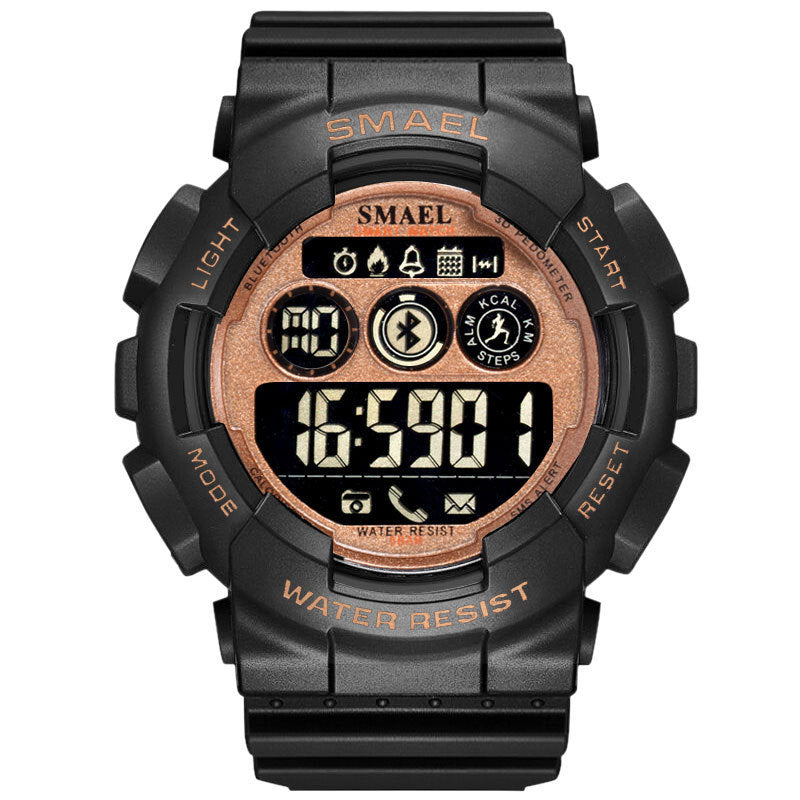Multifunction Rubber-Strap Sports Watch