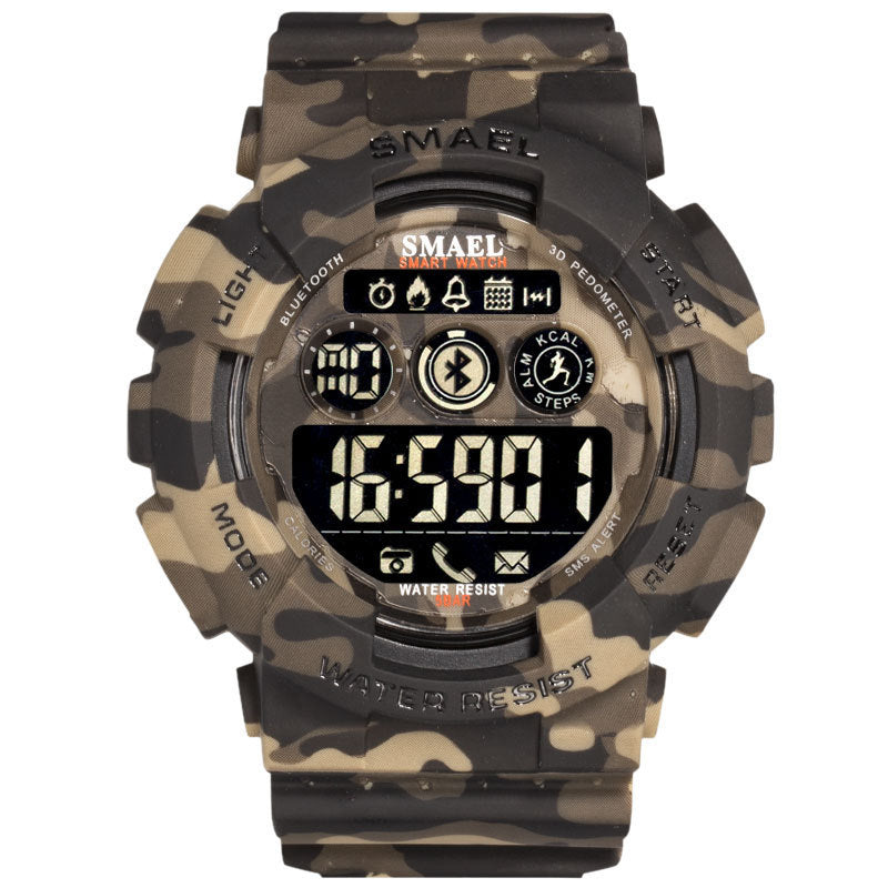 Multifunction Rubber-Strap Sports Watch