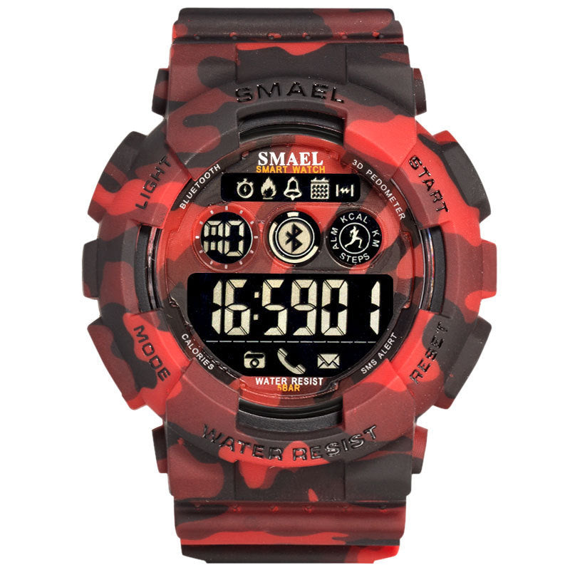 Multifunction Rubber-Strap Sports Watch