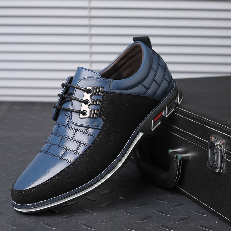 Men's Microfiber Lace-Up Shoes — product view