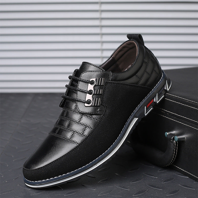Men's Microfiber Lace-Up Shoes — product view