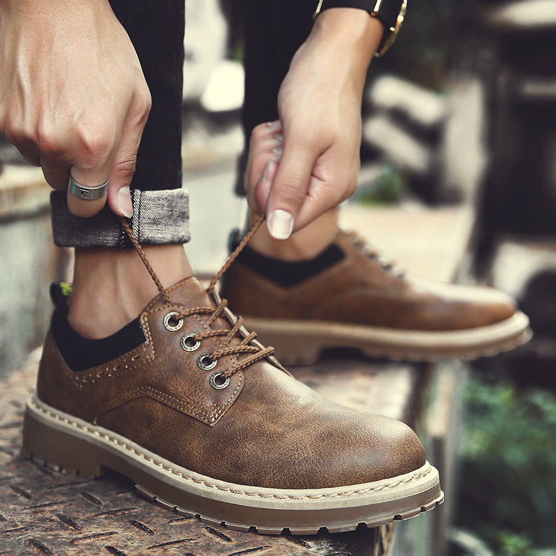 Men's Utility-Style Casual Shoes — product view