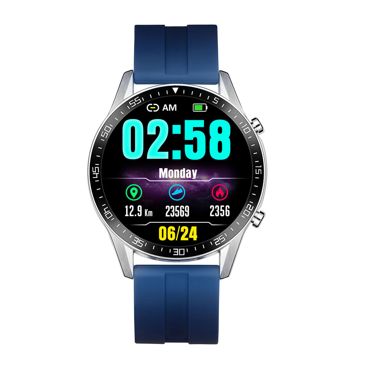 Full-Touch Smart Bracelet with Sleep Tracking
