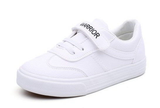 Children's White Casual Sports Shoes