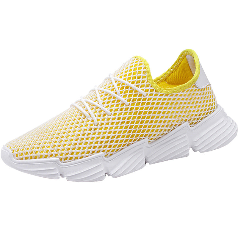 Low-Cut Mesh Casual Sneakers