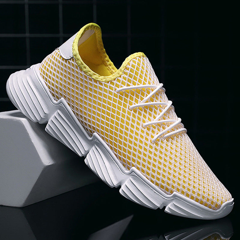 Low-Cut Mesh Casual Sneakers