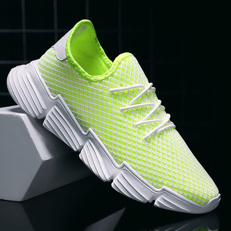 Low-Cut Mesh Casual Sneakers