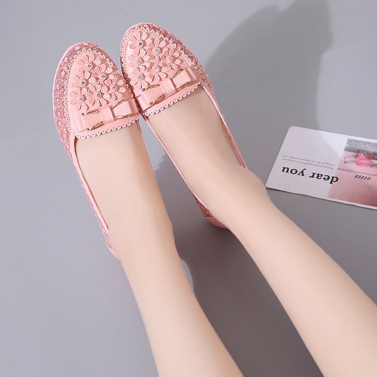 Women's Bow-Detail Mesh Flats