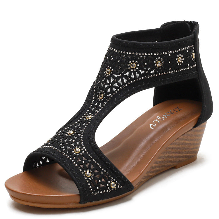 Women's Bohemian Wedge Sandals