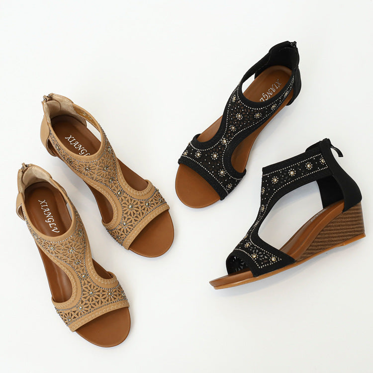 Women's Bohemian Wedge Sandals