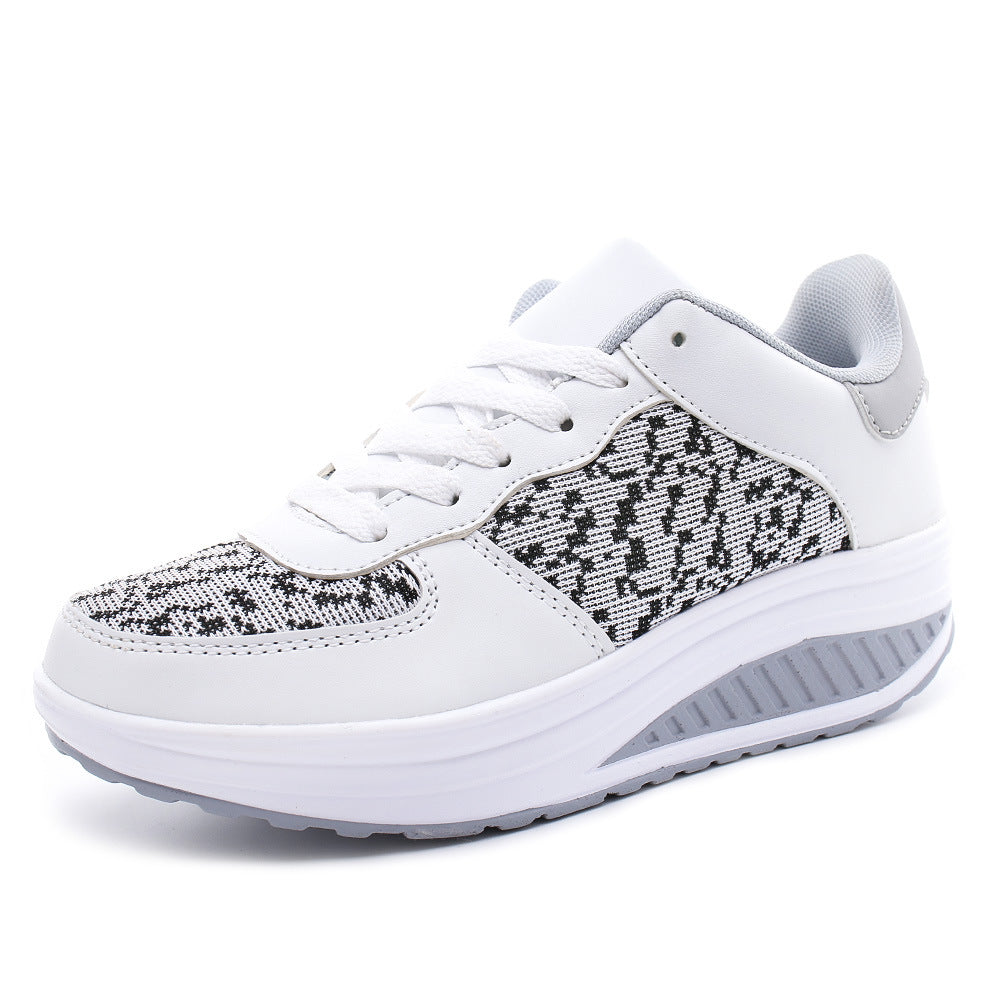 Women's Woven Platform Sneakers — product view