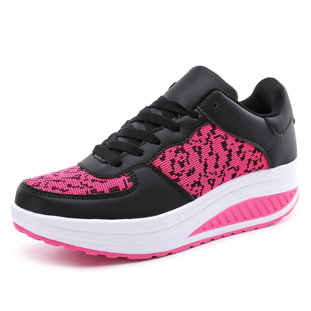 Women's Woven Platform Sneakers — product view