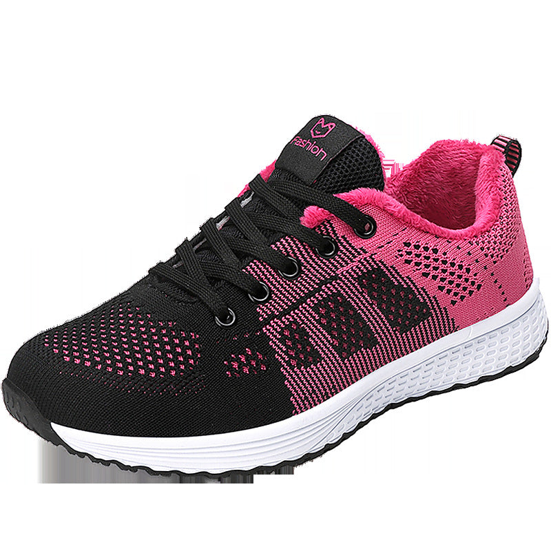 Women's Woven Mesh Athletic Sneakers