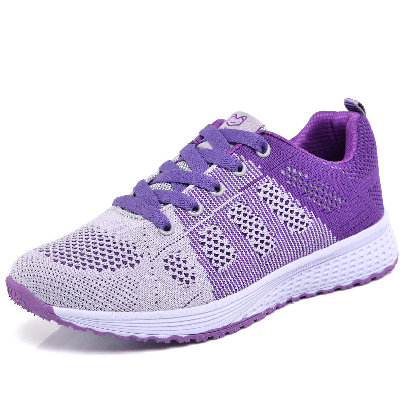 Women's Woven Mesh Athletic Sneakers