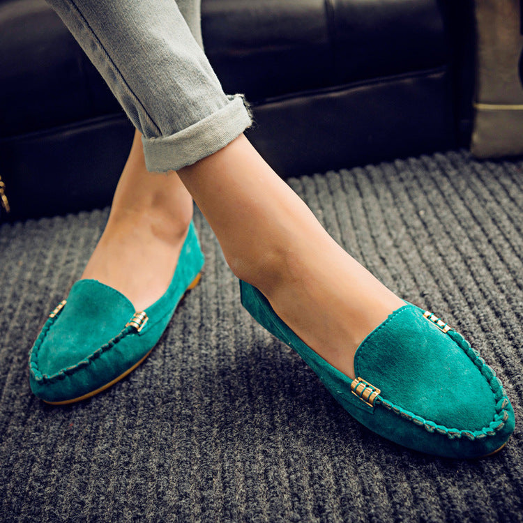 Women's Flat Slip-On Pumps — product view