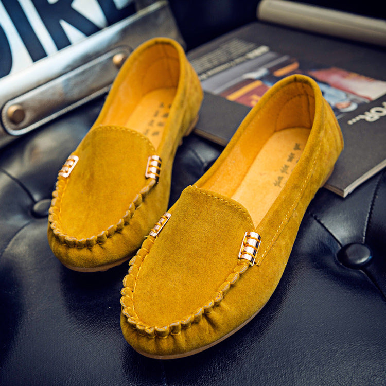 Women's Flat Slip-On Pumps — product view