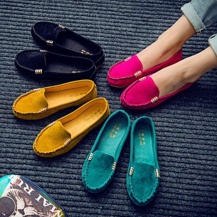 Women's Flat Slip-On Pumps — product view