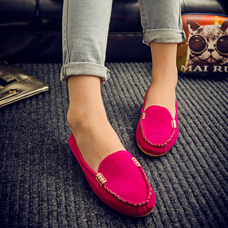 Women's Flat Slip-On Pumps — product view