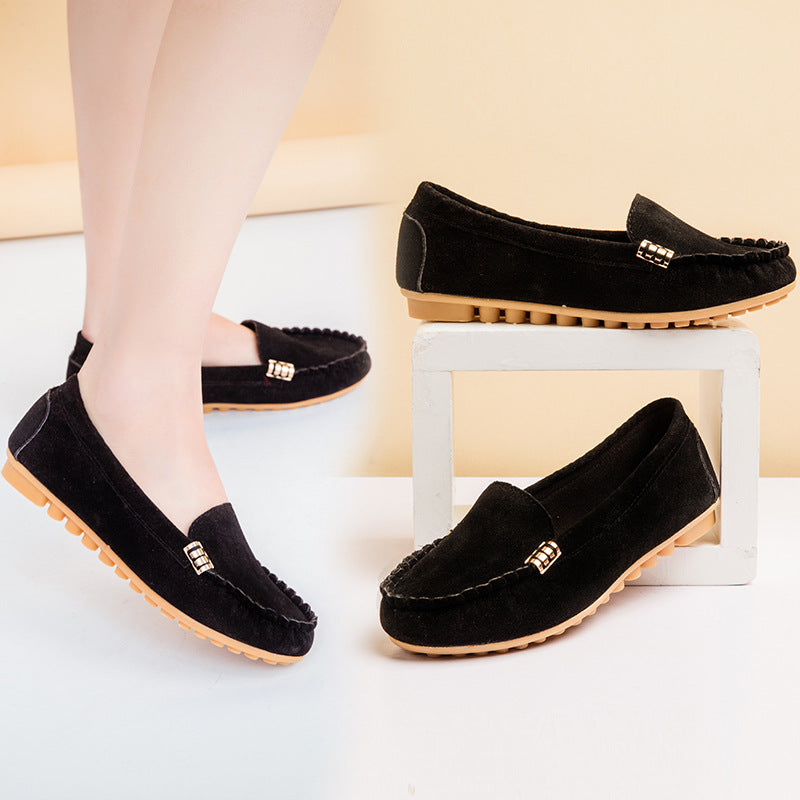 Women's Flat Slip-On Pumps — product view