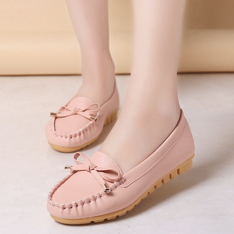 Women's Flat Slip-On Pumps — product view