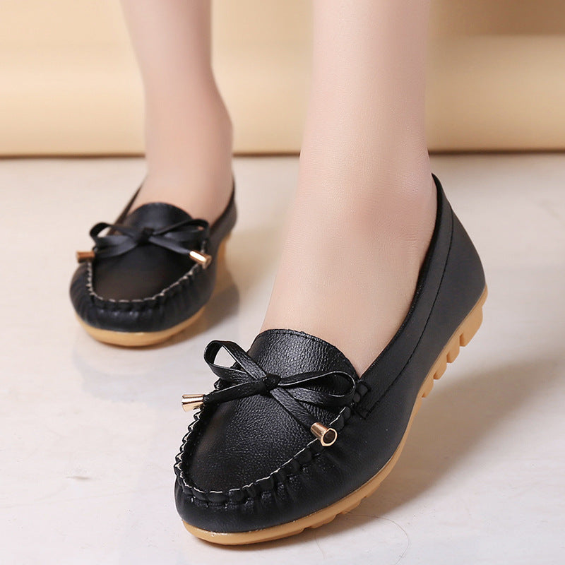 Women's Flat Slip-On Pumps — product view