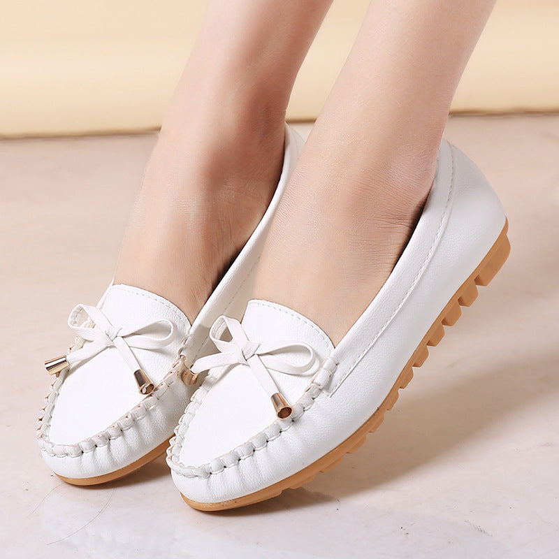 Women's Flat Slip-On Pumps — product view