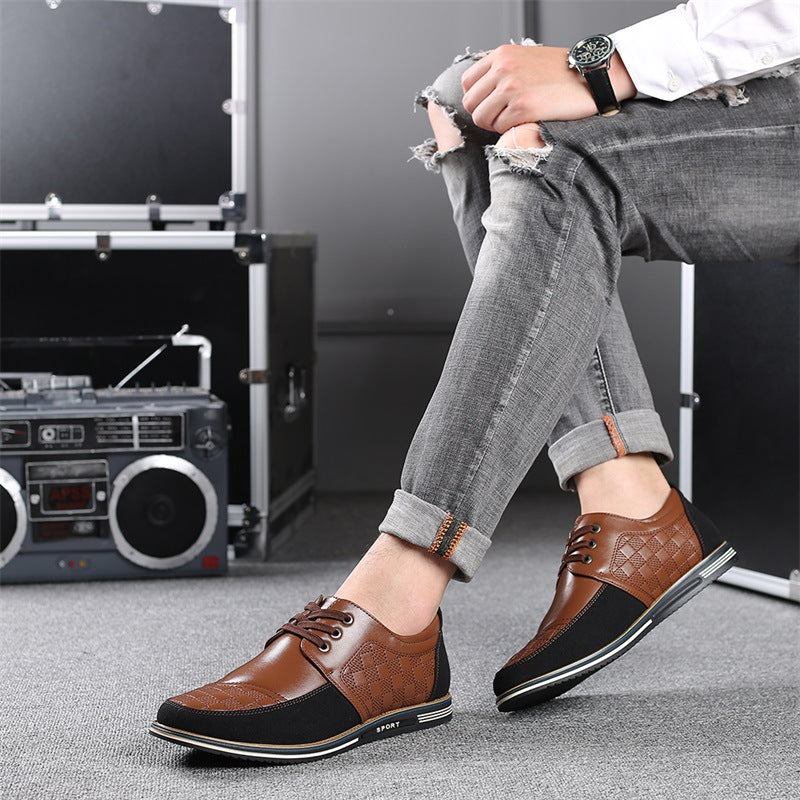 Men's Lace-Up Driving-Style Shoes