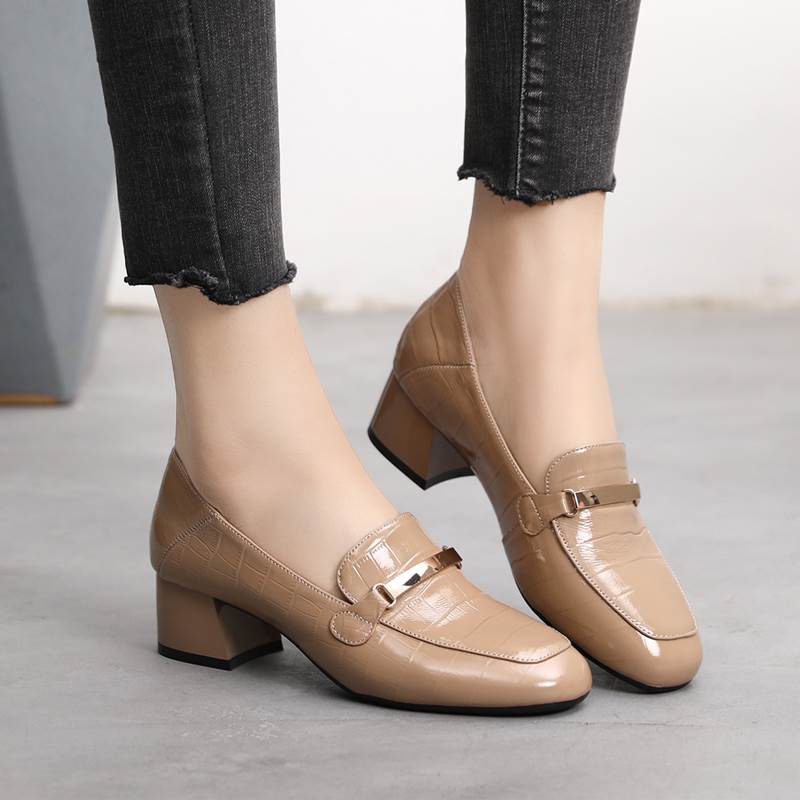 Women's Mid-Heel Block-Heel Shoes