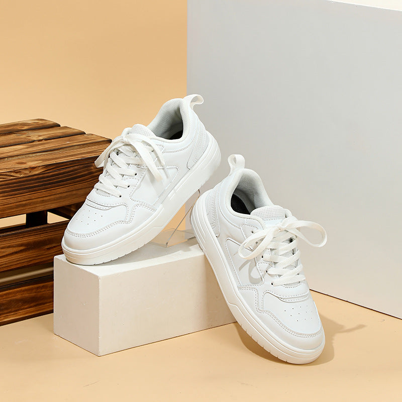 White Breathable Casual Shoes