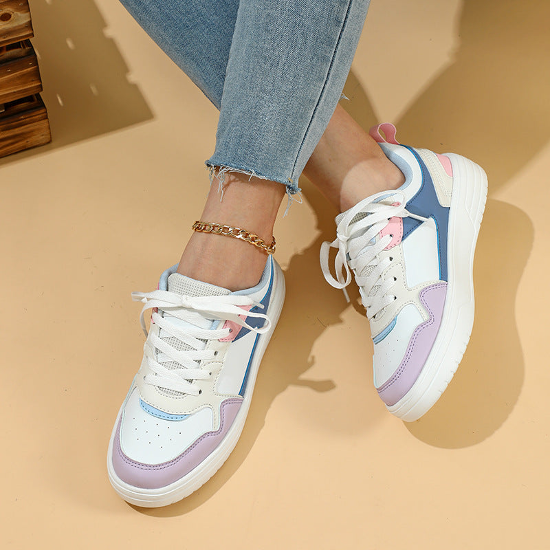 White Breathable Casual Shoes