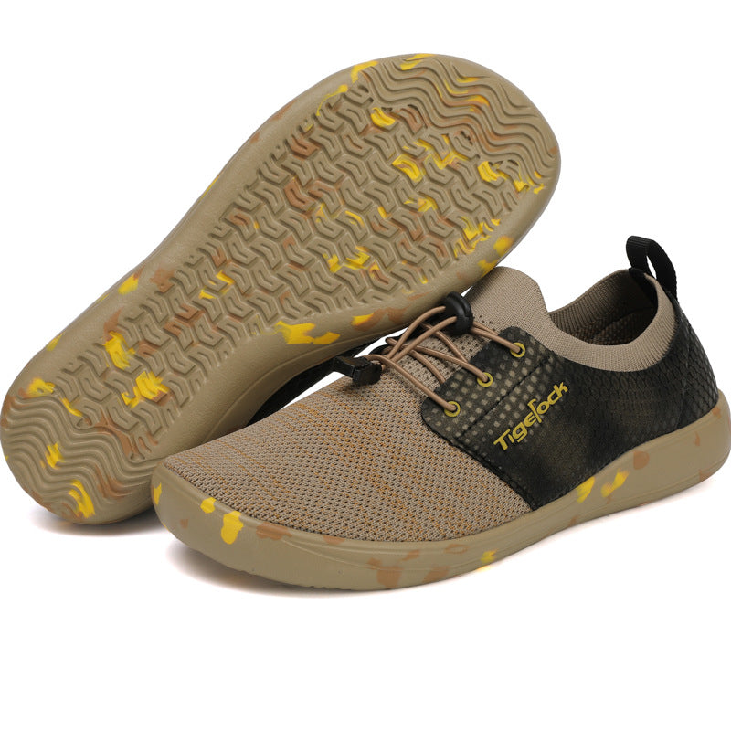 Unisex Wide-Toe Mesh Slip-On Shoes