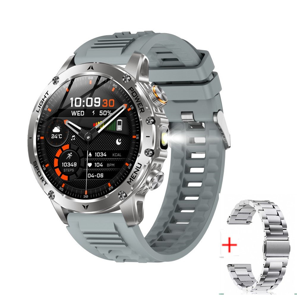 Outdoor Smartwatch with Two-Strap Options