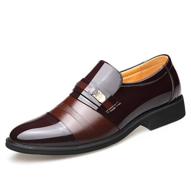 Men's Microfiber Dress Shoes in Extended Sizes — product view