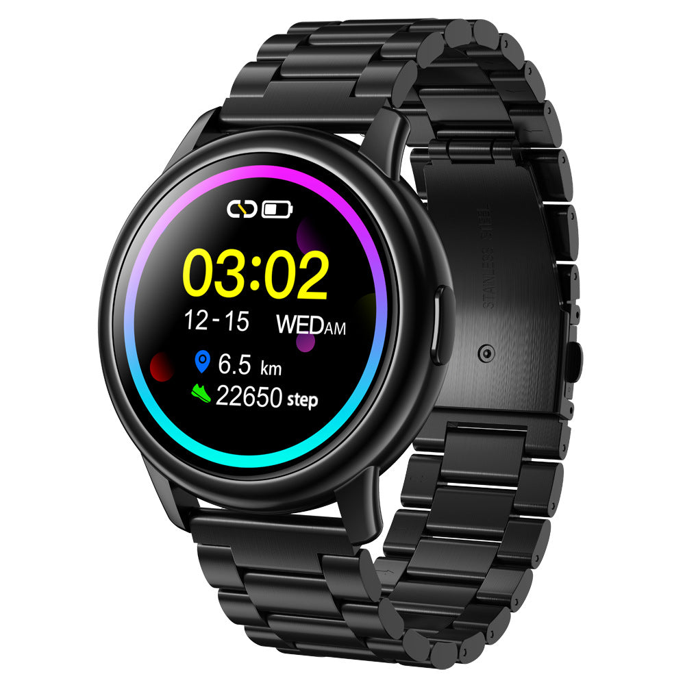 Round-Screen 1.28-Inch Smartwatch