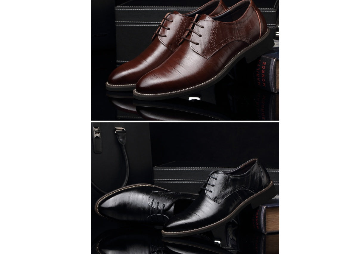 Men's Rivet-Detail Dress Shoes — product view