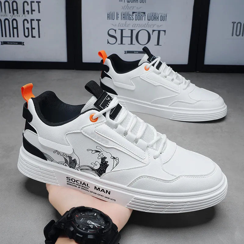 Men's Flat Casual Skate-Style Shoes