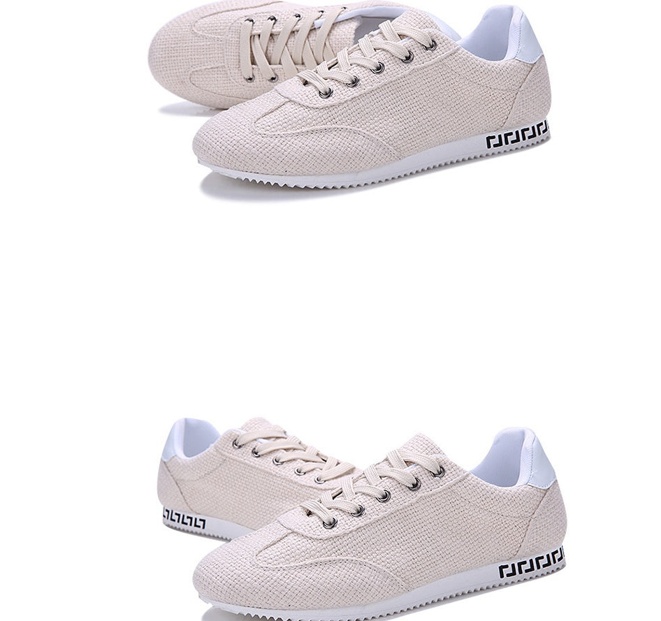 Men's Linen-Style Casual Shoes